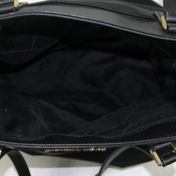 Michale kors black leopard animal print nylon tote - Picture 4 of 4